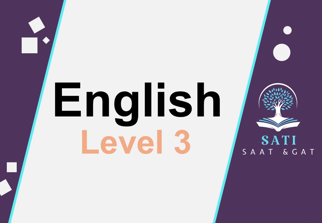 English Level 3